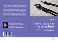 Portada del libro de Das Genderthema in der Erwachsenenbildung