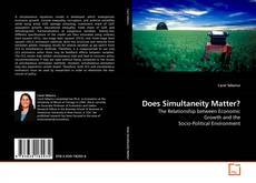 Buchcover von Does Simultaneity Matter?