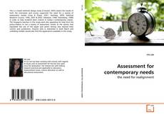 Buchcover von Assessment for contemporary needs