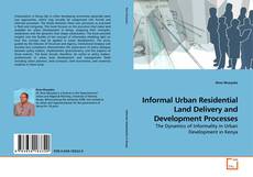 Buchcover von Informal Urban Residential Land Delivery and Development Processes