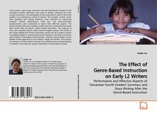 Portada del libro de The Effect of Genre-Based Instruction on Early L2 Writers