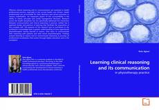 Learning clinical reasoning and its communication kitap kapağı