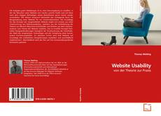 Buchcover von Website Usability