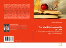 Capa do livro de The Multidimensionality of Care 