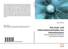 Обложка Das Such- und Informationsverhalten von Internetnutzern