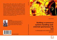 Building e-commerce systems handling task-oriented spontaneous NL text的封面