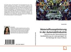 Portada del libro de Materialflussoptimierung in der Automobilindustrie