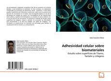 Capa do livro de Adhesividad celular sobre biomateriales 