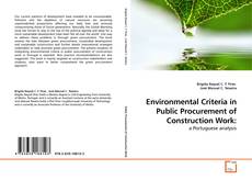 Buchcover von Environmental Criteria in Public Procurement of Construction Work: