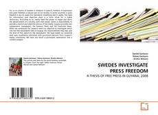 Обложка SWEDES INVESTIGATE PRESS FREEDOM