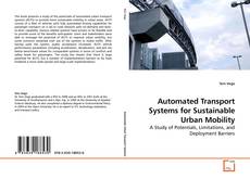 Buchcover von Automated Transport Systems for Sustainable Urban Mobility