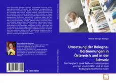 Copertina di Umsetzung der Bologna-Bestimmungen in Österreich und in der Schweiz