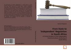 Couverture de From State to ‘Independent’ Regulation in South Africa