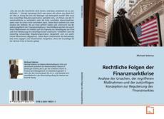 Capa do livro de Rechtliche Folgen der Finanzmarktkrise 