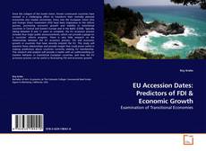 Capa do livro de EU Accession Dates: Predictors of FDI 