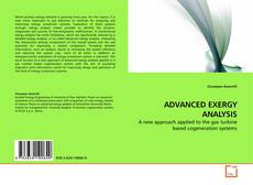 Couverture de ADVANCED EXERGY ANALYSIS