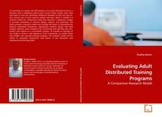 Evaluating Adult Distributed Training Programs的封面