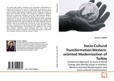 Capa do livro de Socio-Cultural Transformation:Western-oriented Modernization of Turkey 