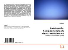 Probleme der Satzgliedstellung im deutschen Nebensatz的封面