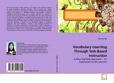 Copertina di Vocabulary Learning Through Task-Based Instruction