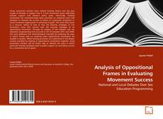 Buchcover von Analysis of Oppositional Frames in Evaluating Movement Success