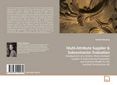 Couverture de Multi-Attribute Supplier