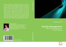 Portada del libro de Quality Management