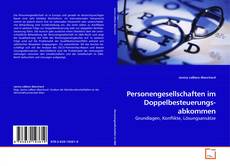 Copertina di Personengesellschaften im Doppelbesteuerungs- abkommen