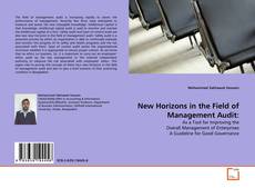 Capa do livro de New Horizons in the Field of Management Audit: 