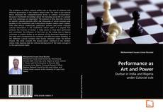Copertina di Performance as Art and Power