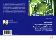 Couverture de Modernes Wissensmanagement: Basis für Qualitäts- und Umweltmanagement