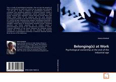 Belonging(s) at Work的封面