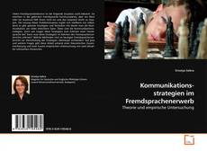 Copertina di Kommunikations- strategien im Fremdsprachenerwerb