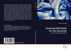 Couverture de Assessing EAP Needs for the University