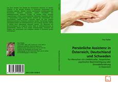 Buchcover von Persönliche Assistenz in Österreich, Deutschland und Schweden