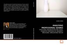 Portada del libro de ANALYSING PROFESSIONAL GENRES