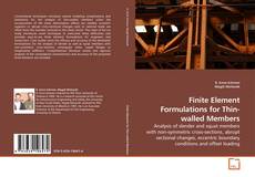 Copertina di Finite Element Formulations for Thin-walled Members
