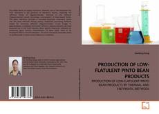 Обложка PRODUCTION OF LOW-FLATULENT PINTO BEAN PRODUCTS