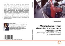 Couverture de Manufacturing system simulation