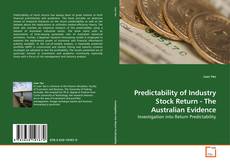 Bookcover of Predictability of Industry Stock Return - The Australian Evidence