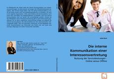 Couverture de Die interne Kommunikation einer Interessensvertretung