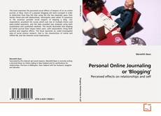 Couverture de Personal Online Journaling or 'Blogging'