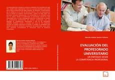 Capa do livro de EVALUACIÓN DEL PROFESORADO UNIVERSITARIO 