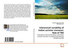 Interannual variability of Indian summer monsoon: Role of TBO的封面