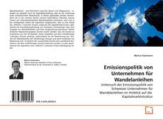 Capa do livro de Emissionspolitik von Unternehmen für Wandelanleihen 