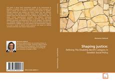 Couverture de Shaping justice: