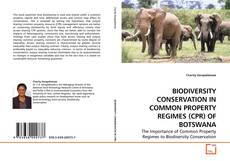 Capa do livro de BIODIVERSITY CONSERVATION IN COMMON PROPERTY REGIMES (CPR) OF BOTSWANA 