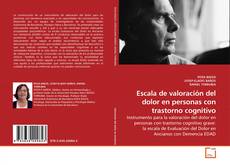 Couverture de Escala de valoración del dolor en personas con trastorno cognitivo