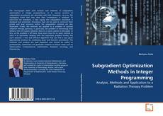 Buchcover von Subgradient Optimization Methods in Integer Programming