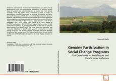 Bookcover of Genuine Participation in Social Change Programs